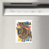 Serengeti Nationalpark Tansania Postcard Magnet (In Situ (Geschirrspüler))