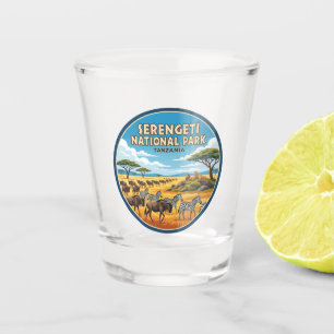 Serengeti-Nationalpark Tansania Schnapsglas