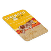 Serengeti Nationalpark Zebra Kunstvoll wandern im Magnet (Rechte Seite)