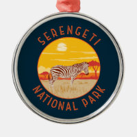 Serengeti Nationalpark Zebra Kunstvoll wandern im