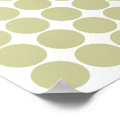 Serengeti Safari Dot mit Pop Art Elephant Poster (Ecke)