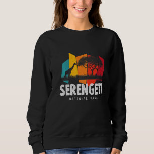 Serengeti-Safari-Nationalpark Afrika Savanne Gira Sweatshirt