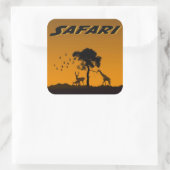 Serengeti Safari Sticker (Tasche)