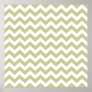 Serengeti Safari Zickzack Poster