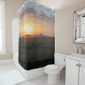 Serengeti Sonnenuntergang Duschvorhang (Beispiel)