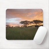 Serengeti Sonnenuntergang Mousepad (Mit Mouse)