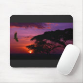Serengeti Sonnenuntergang Mousepad (Mit Mouse)