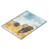 Serengetti Elephants Notizblock (Linke Seite)