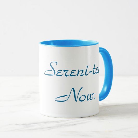 Sereni-tea Now-Tasse Tasse (VorderseiteRechts)