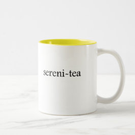 Sereni-Tee Tee-Schale Zweifarbige Tasse