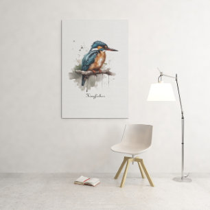 Serenität des Eisvogels Leinwanddruck