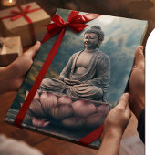 Serenität des Lotus-Buddha Poster