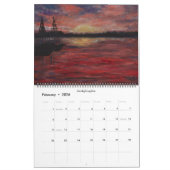 Serenity 2025 Kalender von Artist Tammy (Feb 2026)