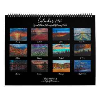 Serenity 2026 Kalender von Künstlerin Tammy Terres