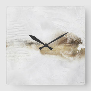 Serenity 4 quadratische wanduhr