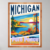 Serenity Awars: Entdecken Sie Michigans ruhigen Se Poster (Vorne)