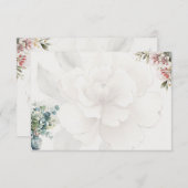 Serenity Basic Blank Recicard Begleitkarte (Vorne/Hinten)