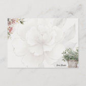 Serenity Basic Blank Recicard Begleitkarte (Rückseite)