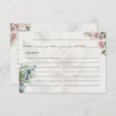 Serenity Basic Rezept Card Begleitkarte (Vorne/Hinten)