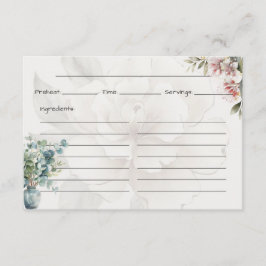 Serenity Basic Rezept Card Begleitkarte