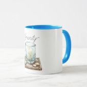 Serenity Beach Candle Stones Tasse (VorderseiteRechts)