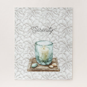 Serenity Beach Kerzen Steine Puzzle
