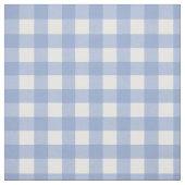 Serenity-blauer u. weißer Gingham-Karo Stoff (Muster)
