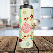 Serenity Blooms Watercolor Bliss Thermosbecher