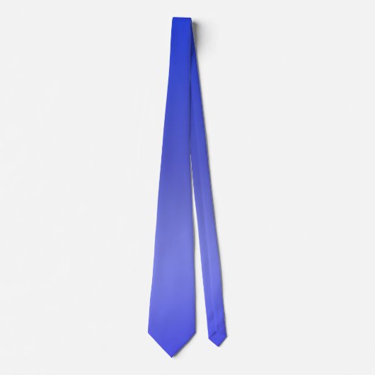 Serenity Blue Gradient, Mens Wedding Necktie Krawatte (Vorderseite)