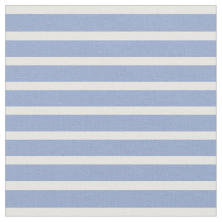 Serenity Blue & White Fine Strip Stoff
