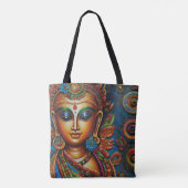 Serenity Buddha Tote Bag Tasche (Rückseite)