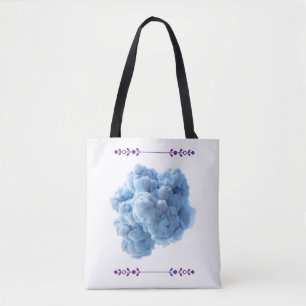 Serenity Cloud Grafik-T-Shirt - Friedliche Vibes Tasche