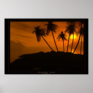 Serenity Cove - Sunrise Edition Poster