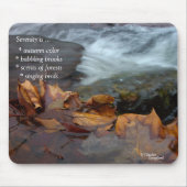Serenity Creek Blätter Mousepad (Vorne)