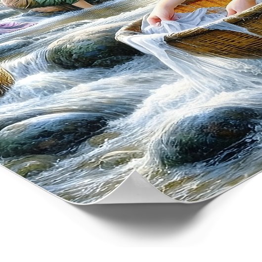 Serenity Creek Wäsche Poster (Ecke)