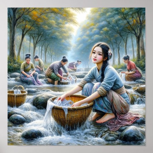 Serenity Creek Wäsche Poster (Vorne)