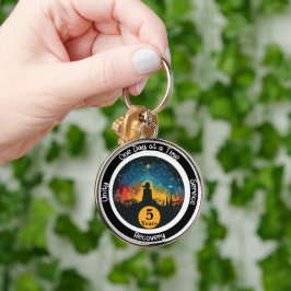 Serenity Custom Sobriety Meilenstein Geschenk Schlüsselanhänger