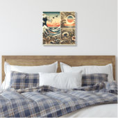 Serenity des Meeres Leinwanddruck Wandkunst (Insitu (Schlafzimmer))