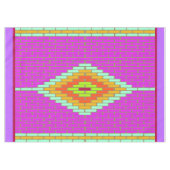Serenity Diamond Mosaikfliesen Perlen neon Tischde Tischdecke (Vorderseite (Horizontal))