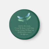 Serenity Dragonfly Magnet (Vorne)