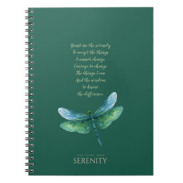 Serenity Dragonfly Notizblock
