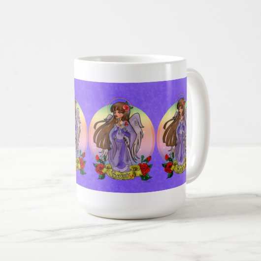 Serenity-Engels-Tasse Kaffeetasse (VorderseiteRechts)