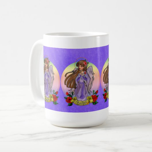 Serenity-Engels-Tasse Kaffeetasse (Vorderseite Links)