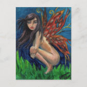 Serenity Fairy Postcard Fee Postkarte (Vorderseite)