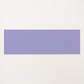 Serenity Flow - Custom Yoga Mat Yogamatte (Rückseite (Horizontal))