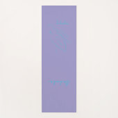 Serenity Flow - Custom Yoga Mat Yogamatte (Vorderseite)