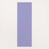 Serenity Flow - Custom Yoga Mat Yogamatte (Rückseite)