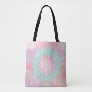 serenity flower of life tasche
