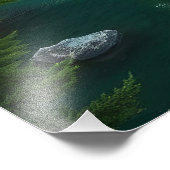 Serenity Fluss Fotodruck (Ecke)