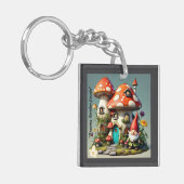 "Serenity Garden Escape" Schlüsselanhänger (Vorderseite links)